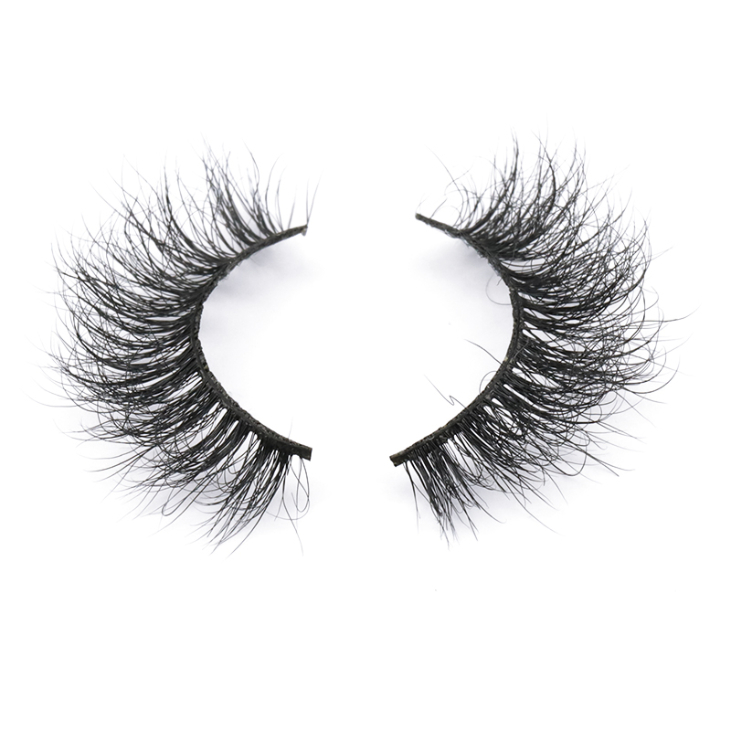 2021 waterproof mink eyelash 5D 6D fluffy strip lashes factory wholesale price  JN